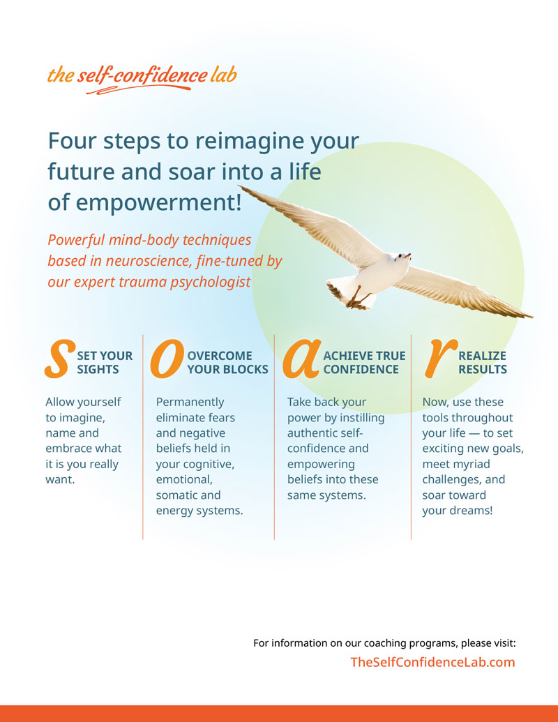 Thumbnail image of The Self-Confidence Lab's SOAR Flyer.